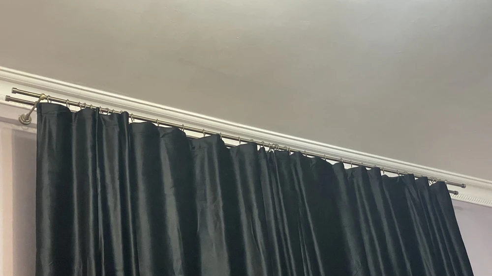 Карниз двухрядный кованый УЮТ d25мм 4,0м Сталь