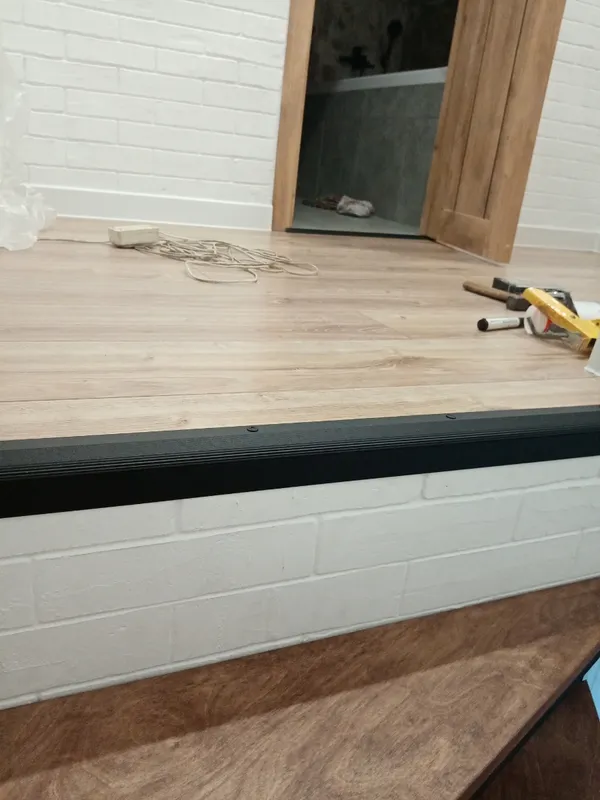 Порог угловой ПУ 02.900.045 Дуб дымчатый