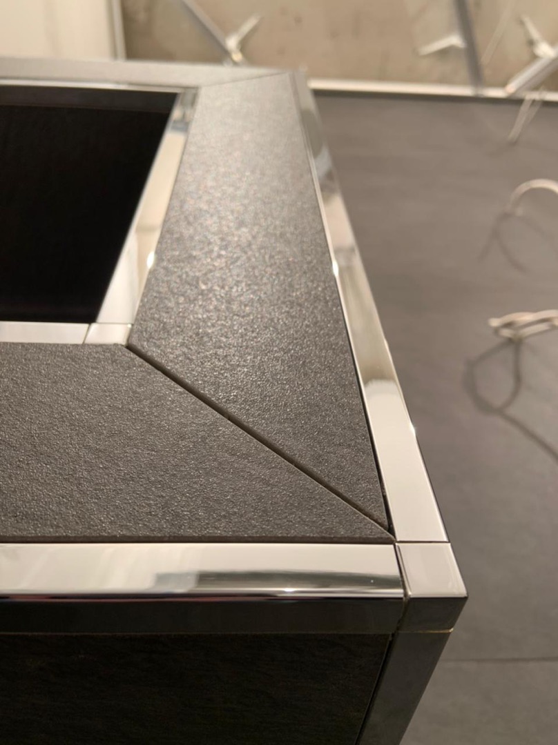 Капсула для прямоугол. профиля 10 мм Титан Tiltex CPJQSTX 10/2