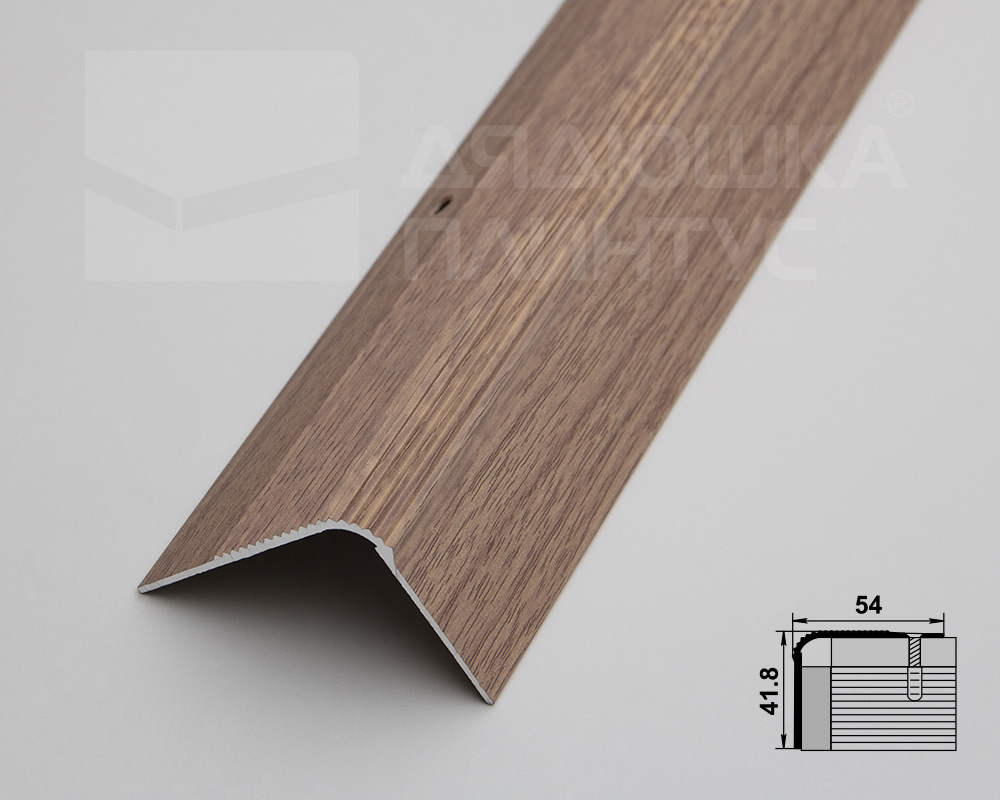 Порог угловой MSC 54*41.900.087 Дуб беленый