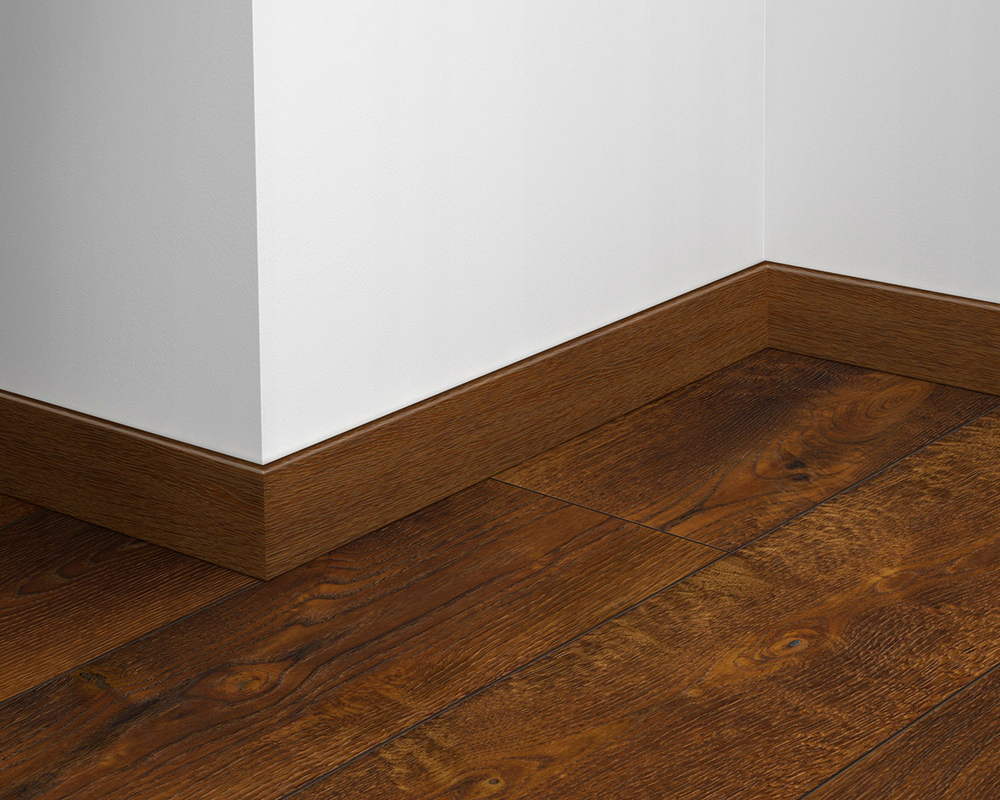 Плинтус напольный Salag Alpha 80 Монтанский Дуб 2,4м