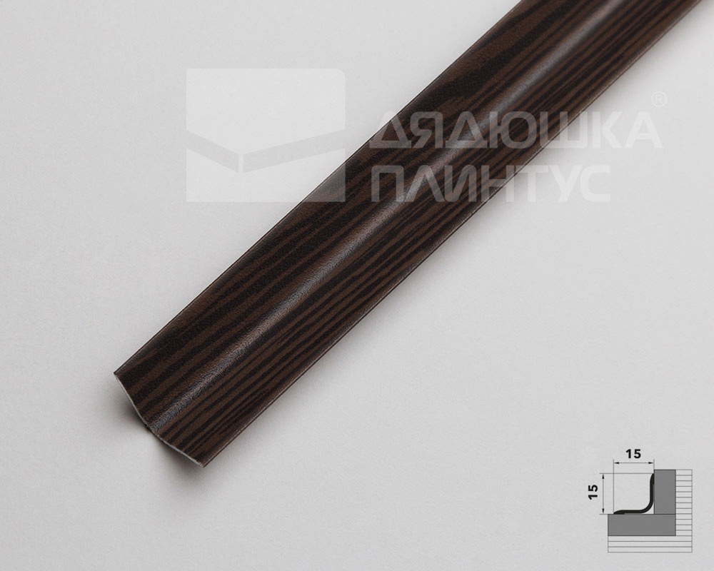 УВО 04-27.2700.R122 15*15 Дуб мореный