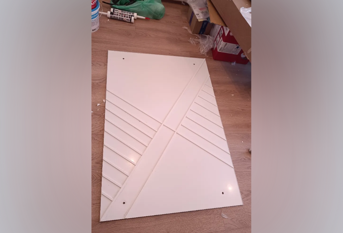 Молдинг из полистирола высокой плотности  HI-WOOD D12V1 12х12ммх 2,7м