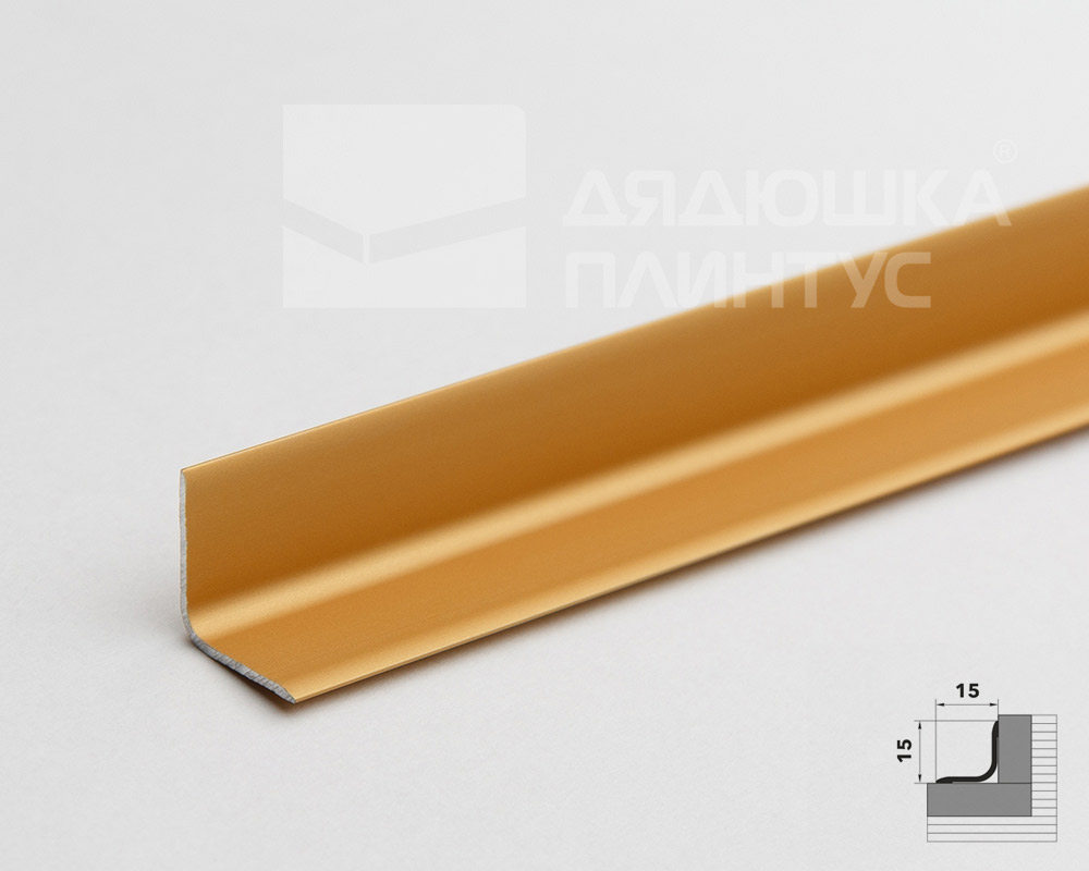 УВО 04-27.2700.02л 15*15  Анод золото