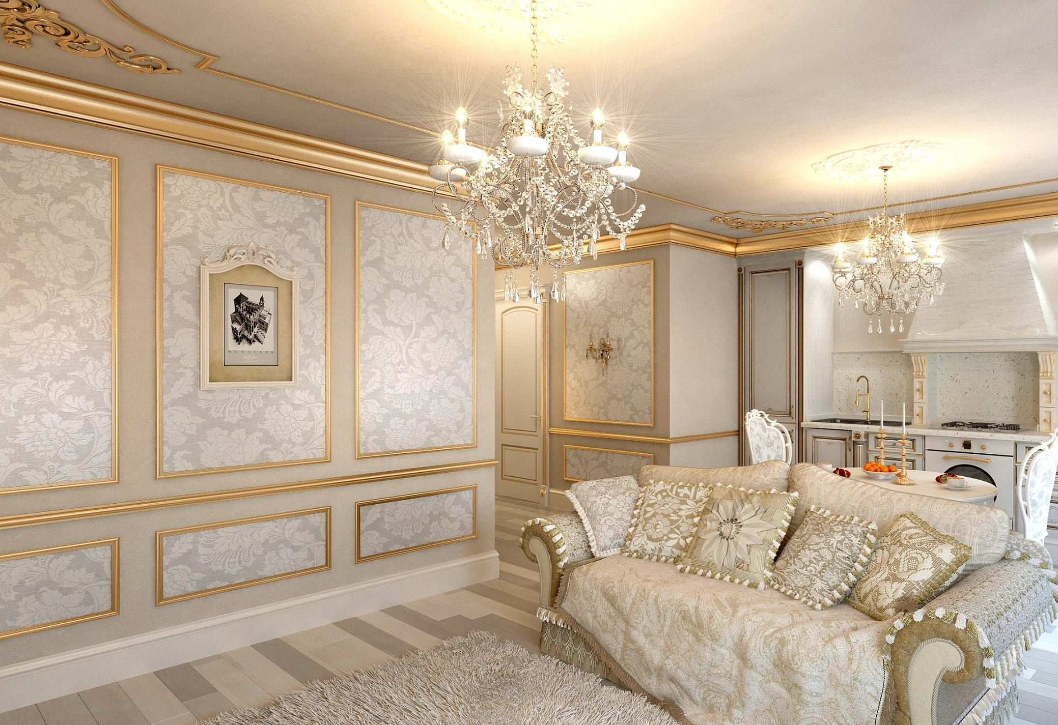 Профиль интерьерный 15*5 Ватикан ПИ15В