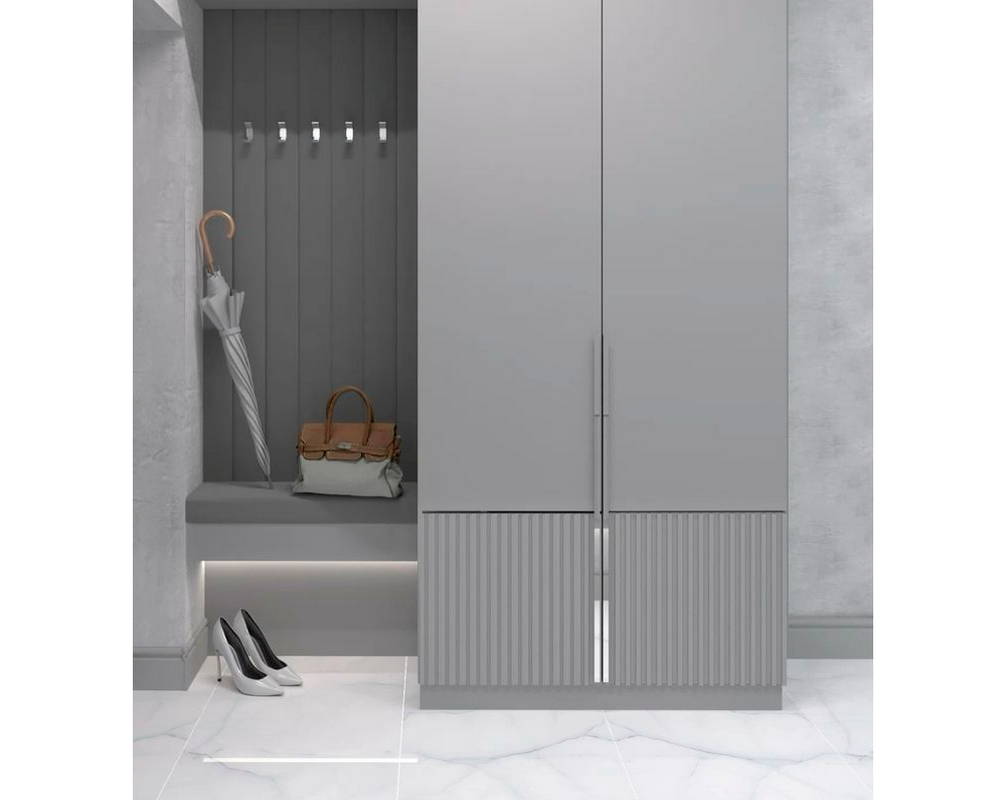 Плинтус ПОЛИСТИРОЛ HI WOOD WE55 55мм х 14мм х 2,0м. Окраска включена в стоимость