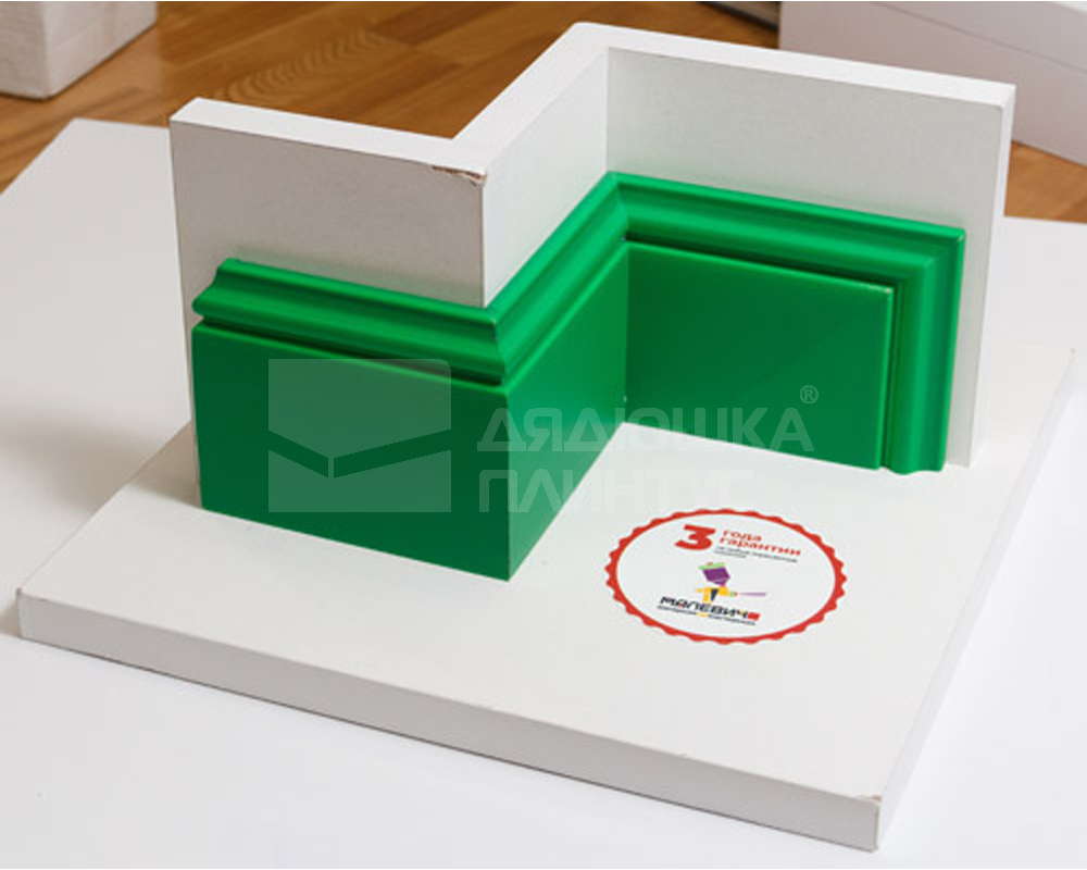 Плинтус полистирол Волшебная Палочка MSPOL 106 70*12*2000 Окраска включена в стоимость