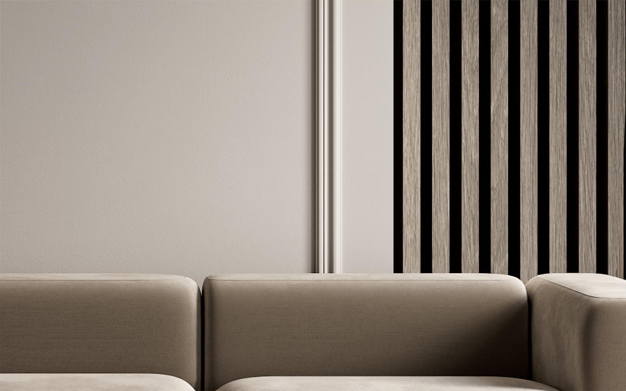 Молдинг из полистирола высокой плотности HI-WOOD LB40 BR490 40х20ммх 2,7м