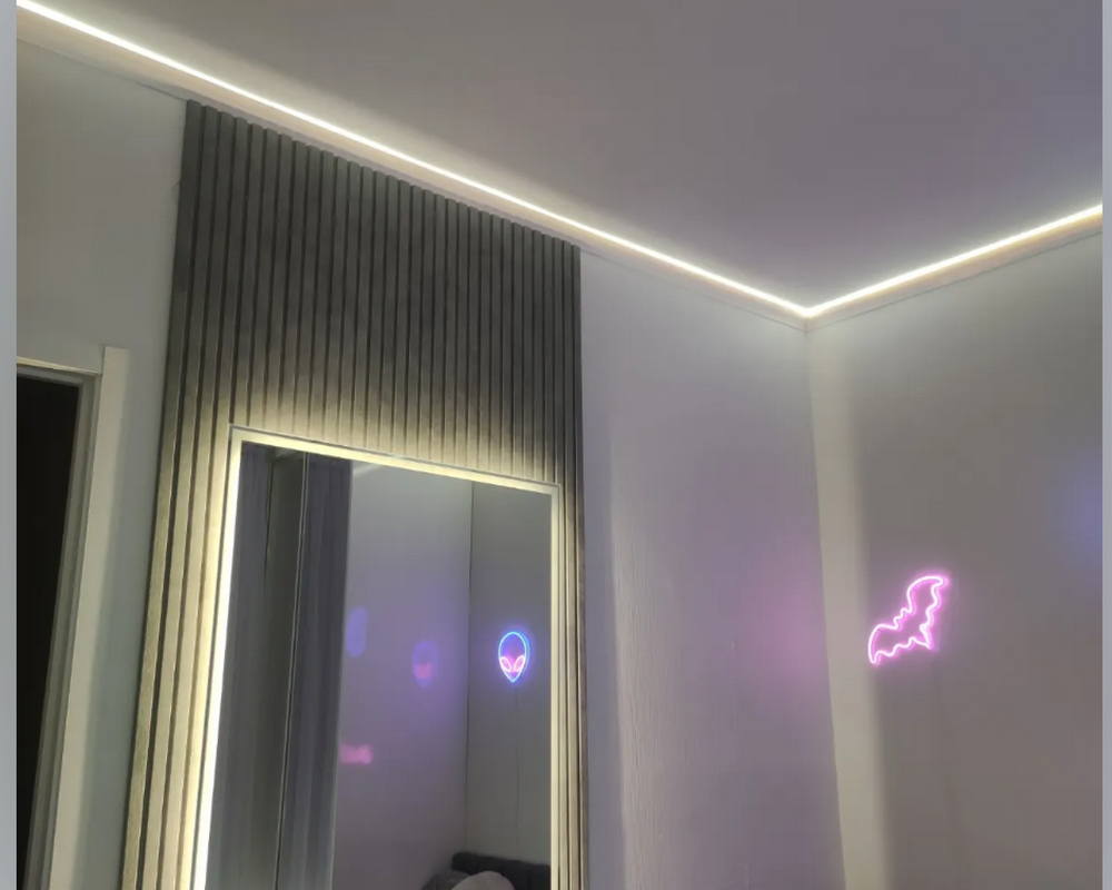 Молдинг из полистирола высокой плотности HI WOOD LB30 30мм х 15мм х 2,0м.