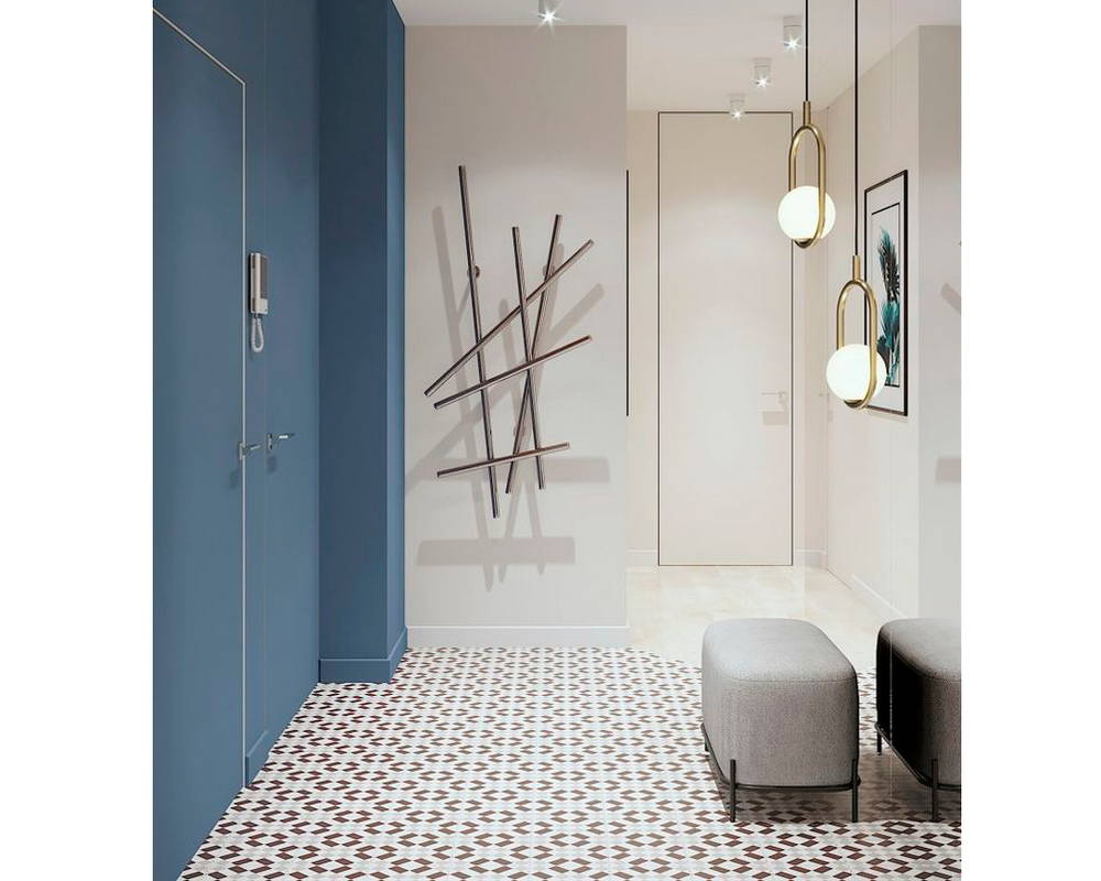 Плинтус из полистирола высокой плотности NMC Wallstyl FL3 Белый