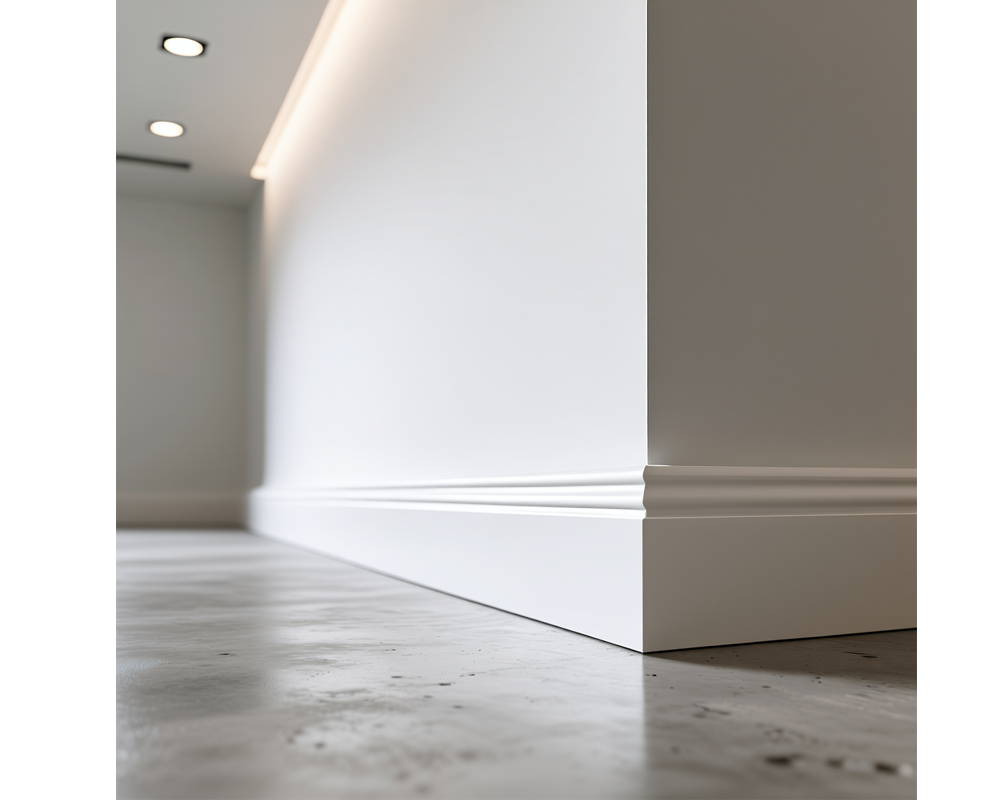 Плинтус ПОЛИСТИРОЛ HI WOOD B78 77,5мм х 21мм х 2,0м. Окраска включена в стоимость