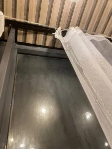 Карниз Шина черный комплект 3-х ряд ПВХ Волшебная палочка 2,6м