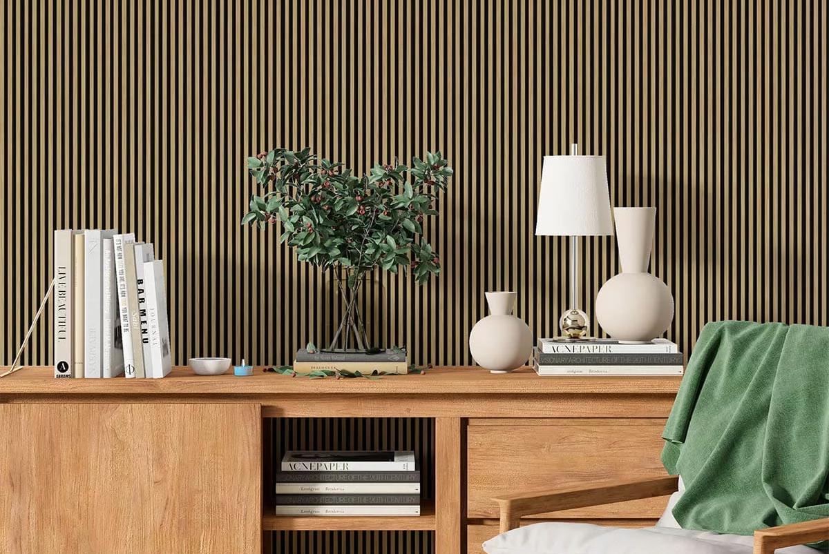 Панель вспененный полистирол  ГРЕЙС 3D RAIL EAST 120*2700 Клен