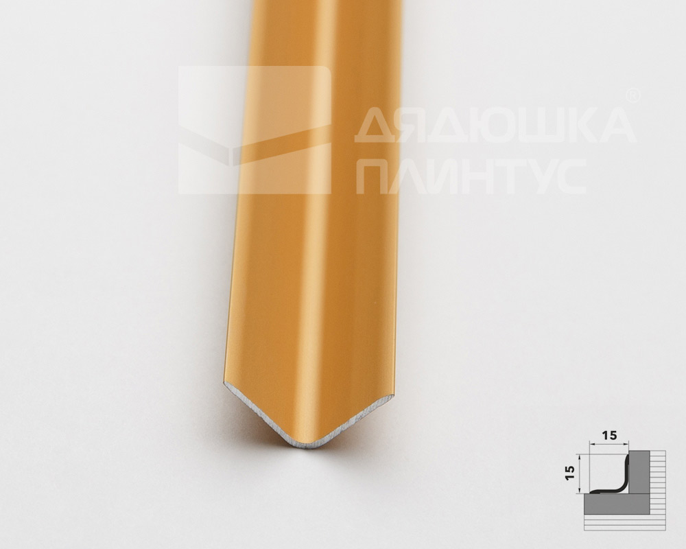 УВО 04-27.2700.02л 15*15  Анод золото