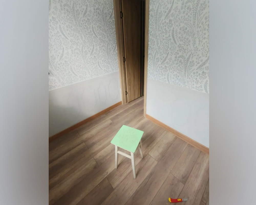 Плинтус ПВХ Salag Lima 72мм 2,5м. Дуб Болотный