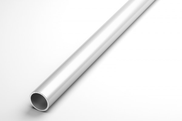 Труба круглая Ø 25 мм ТКр 08.2000.501л Серебро. Цена за 5 штук.