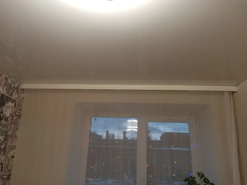 Карниз Шина черный комплект 2-х ряд ПВХ Волшебная палочка 2,6м