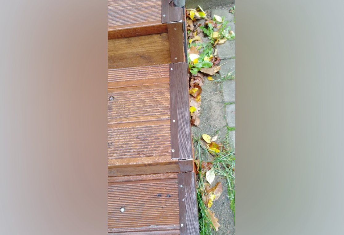 Порог угловой MSC 54*41.900.087 Дуб беленый