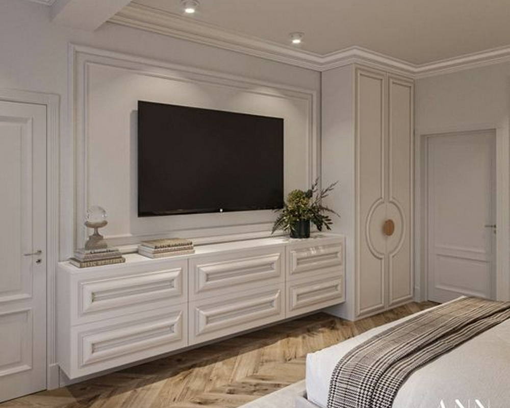 Карниз потолочный NMC WT3 80*110*2000 Белый под покраску