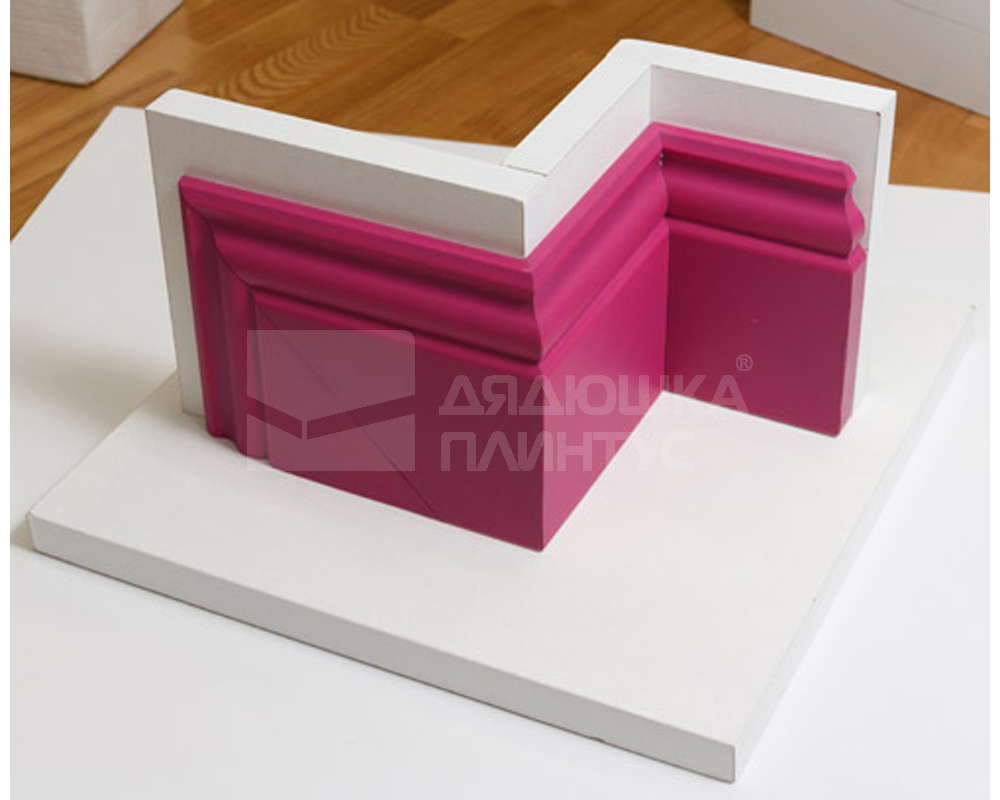 Плинтус полистирол Волшебная Палочка  MSPOL 115 55*17*2000 Окраска включена в стоимость