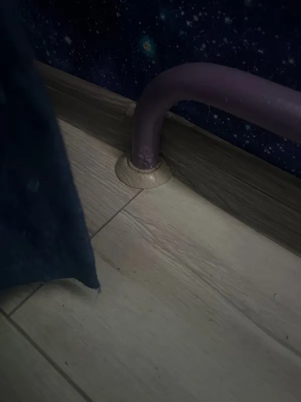 Розетта для труб ПВХ Cezar D22 M085 Тик тёмный