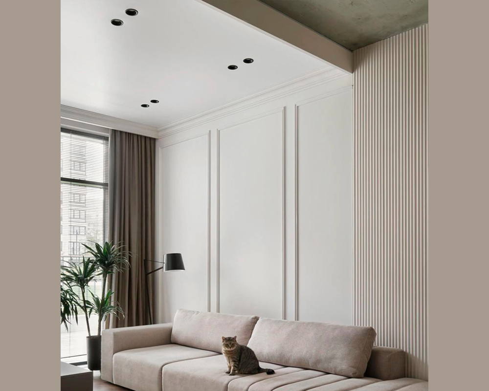 Карниз из полистирола высокой плотности HI WOOD A97 70мм х 70мм х 2,0м.