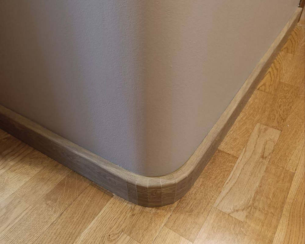 Плинтус ПВХ Рико Концепт 80мм 2,2м. 80015