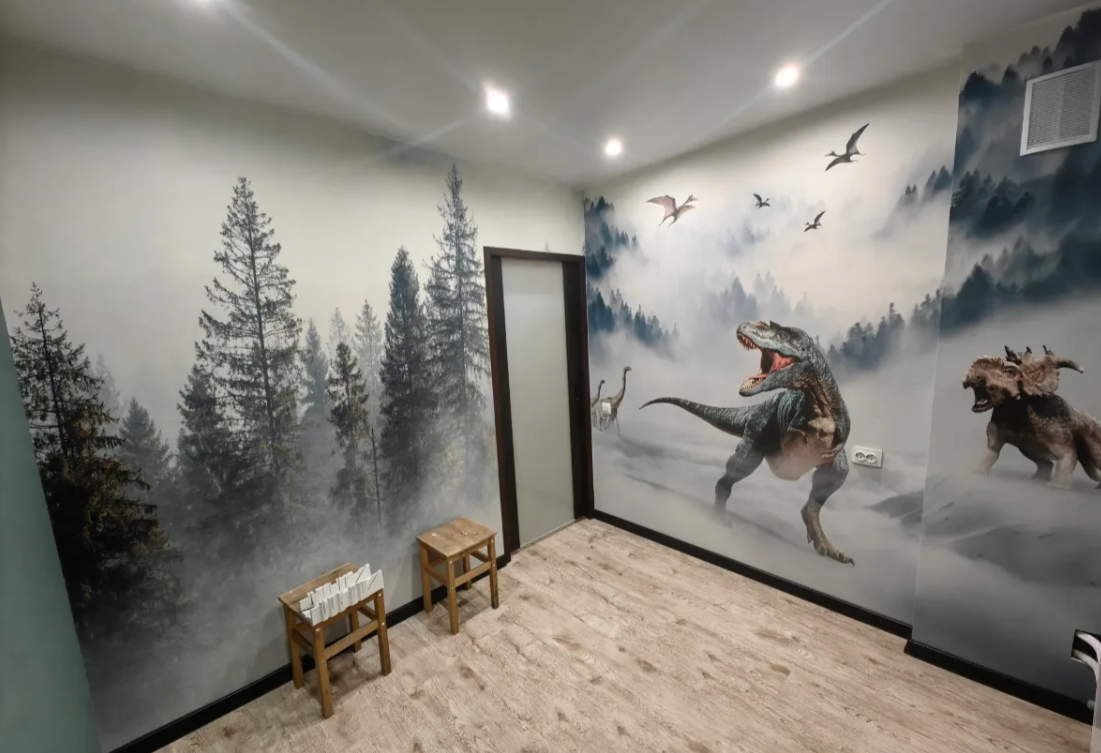 Плинтус ПВХ Salag Lima 72мм 2,5м. Дуб Палёный