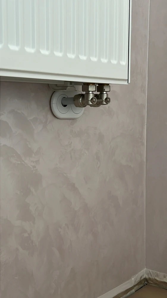 Двойной обвод для труб ПВХ d20 Коричневый