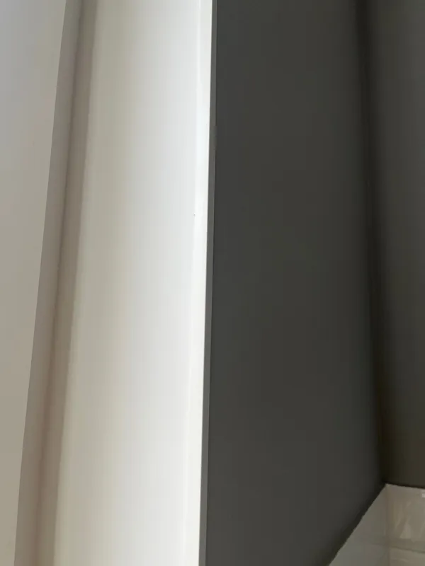 Угол однотон арочн ЛАЙНПЛАСТ 17*5мм 2,7м 100шт/уп Белый LUB001-1705