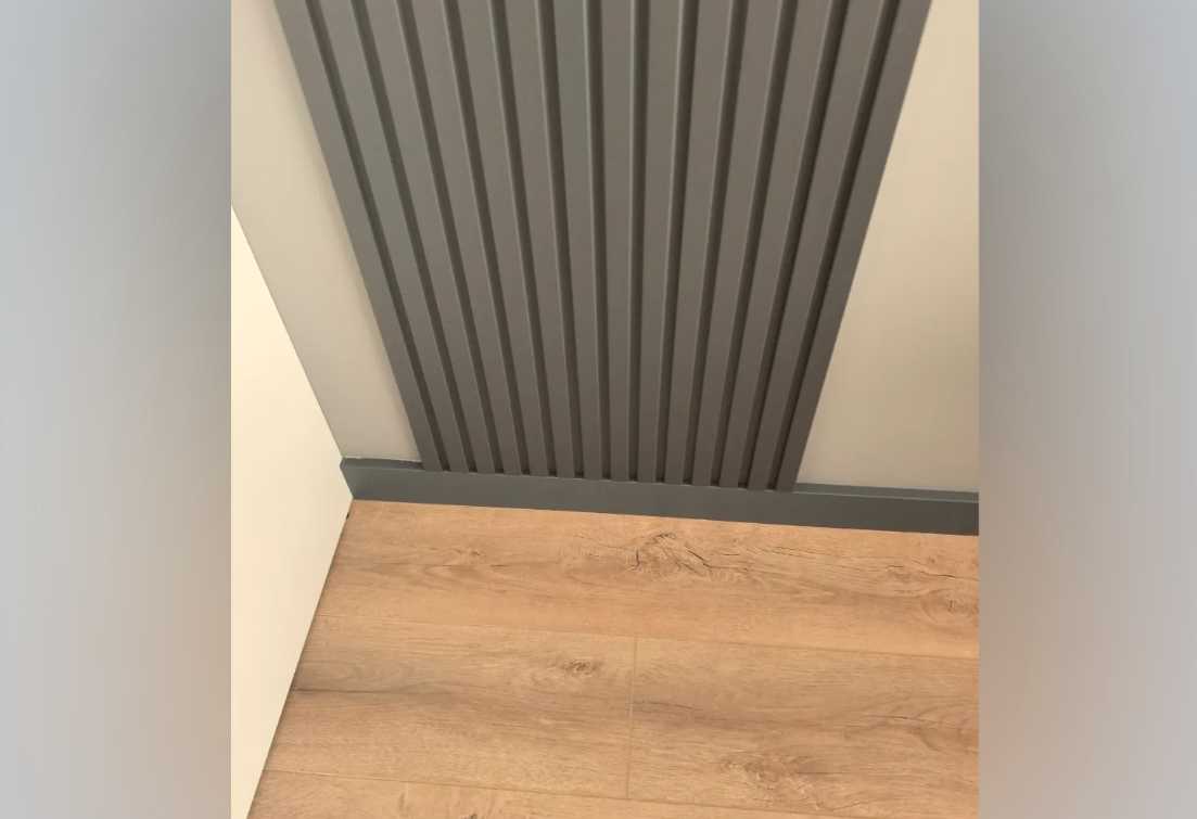 Плинтус МДФ Лука Пл 100-1МДФ.2700.Point line 24064 Бетон лофт графит