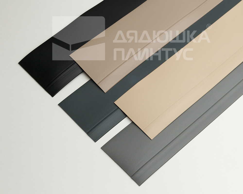 Плинтус эластичный ПВХ Dollken WL50 50мм х 15мм. 0130 Бежевый