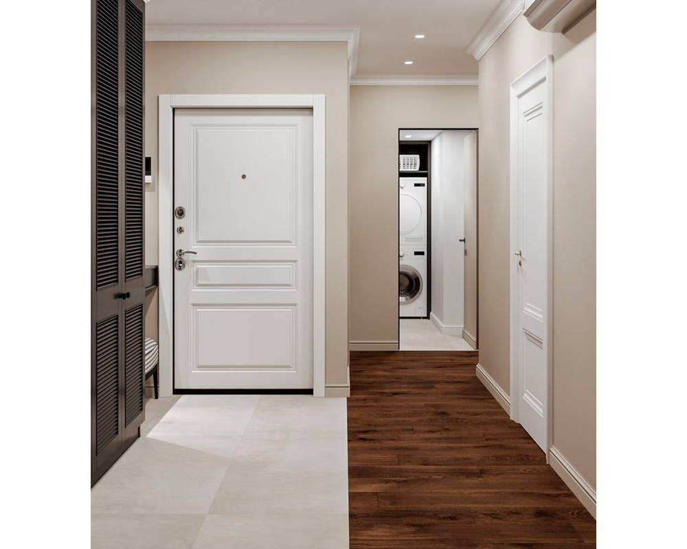 Плинтус из полистирола высокой плотности HI WOOD B136 136мм х 18мм х 2,0м.