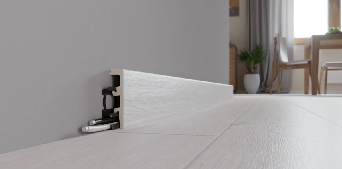 Плинтус напольный Arbiton Integra 16 Светлый орех